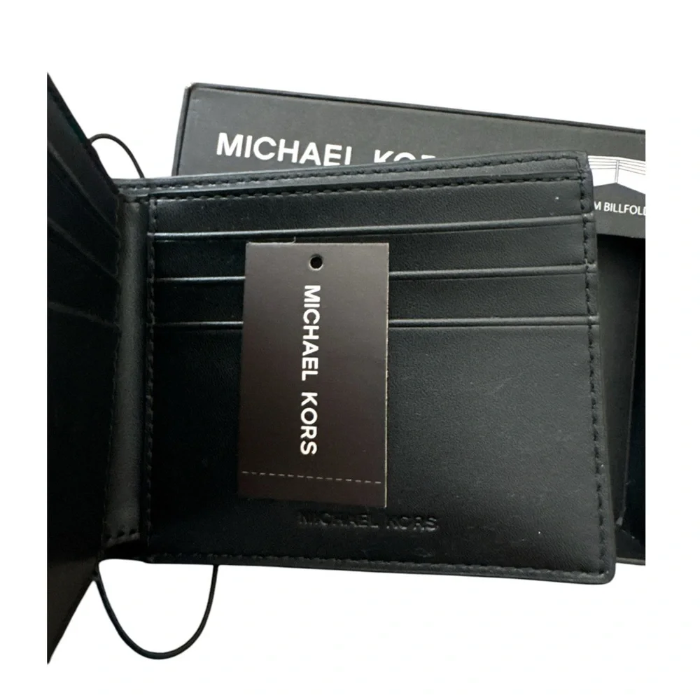 Michael Kors Jet Set Leather Bifold Wallet Brown